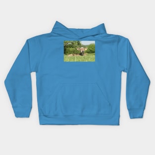 I See You, Crouching Human Kids Hoodie